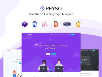 Peyso - Bootstrap 5 Landing Page Template Yazı Tipi