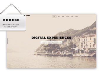 Phoebe - Responsive HTML5 Template Yazı Tipi