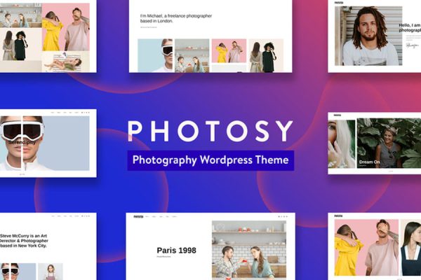 Photosy - Photography WordPress Teması