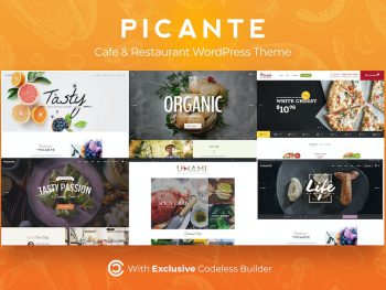 Picante - Restaurant WordPress Teması