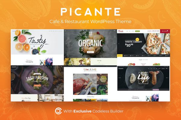 Picante - Restaurant WordPress Teması