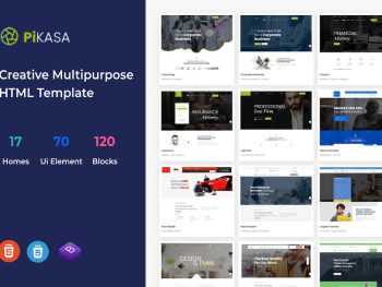 Pikasa - Creative Multipurpose HTML Template Yazı Tipi