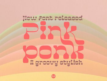 Pinkponk - Groovy Font Yazı Tipi