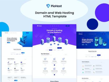 Piohost - Domain and Web Hosting HTML5 Template Yazı Tipi