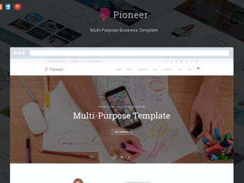 Pioneer - Multi-Purpose HTML 5 Corporate Template Yazı Tipi