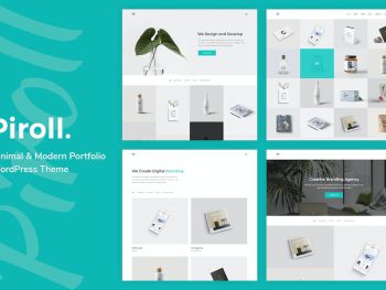 Piroll - Portfolio WordPress Teması