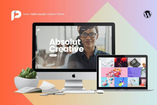 Pisces - Multi Concept Creative Theme WordPress Teması