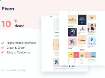 Pisend | Minimalism Blog HTML5 Template Yazı Tipi