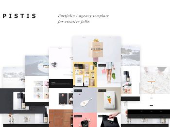 Pistis - Creative Portfolio / Agency HTML Template Yazı Tipi
