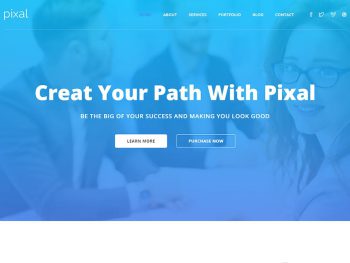 Pixal - Creative Multipurpose Template Yazı Tipi