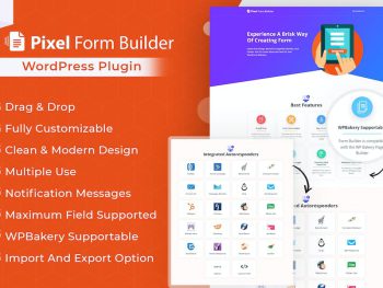 Pixel WordPress Form BuilderPlugin & Autoresponder WordPress Eklentisi