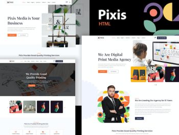 Pixis - Print on Demand Service Providers Template Yazı Tipi