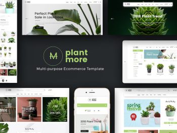 Plantmore - Responsive WooCommerce WordPress Teması