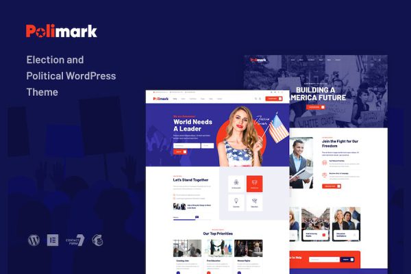 Polimark - Election & Political WordPress Teması