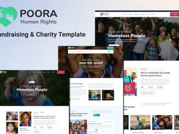 Poora - Fundraising & Charity Template Yazı Tipi