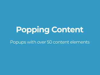Popping Content WordPress Eklentisi