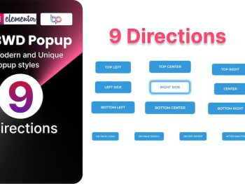 Popup plugin for Elementor WordPress Eklentisi