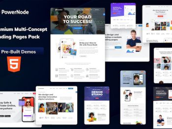 PowerNode - Multi-Concept Landing Pages HTML Yazı Tipi