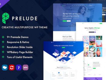 Prelude - Creative Multipurpose WordPress Teması