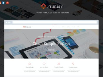 Primary - Flexible Business HTML 5/CSS 3 Template Yazı Tipi