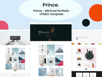 Prince - Minimal Portfolio HTML5 Template Yazı Tipi