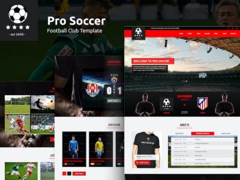 Pro Soccer - Football Club HTML Template Yazı Tipi