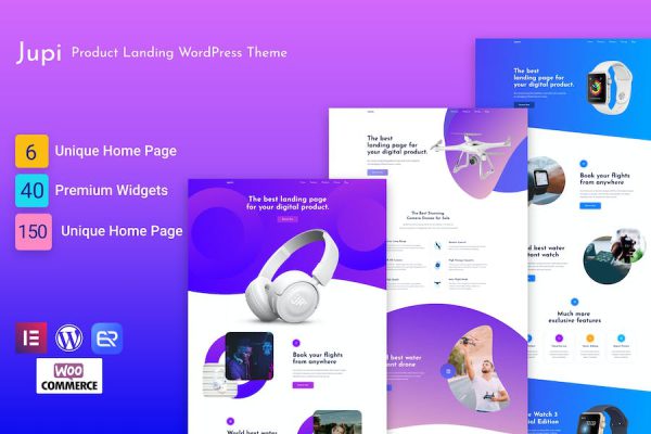 Product Landing Theme WordPress Teması