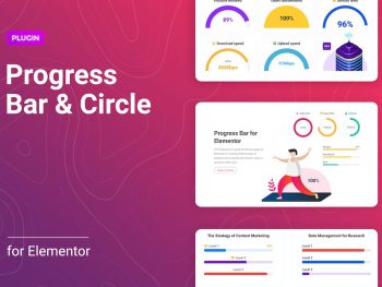 Progress Bar and Progress Circle for Elementor WordPress Eklentisi