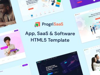 ProgriSaaS - Creative Landing Page HTML5 Templates Yazı Tipi