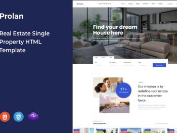 Prolan : Real Estate Single Property HTML Template Yazı Tipi