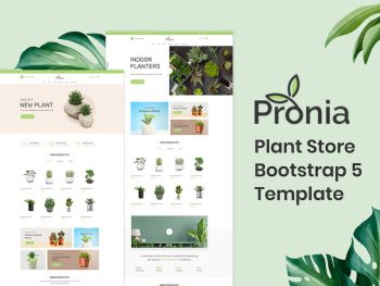 Pronia - Plant Store Bootstrap 5 Template Yazı Tipi