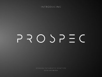 Prospec Extra Light Yazı Tipi