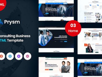 Prysm - Consulting Business Template Yazı Tipi