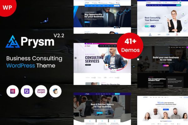 Prysm - Consulting & Business Theme WordPress Teması