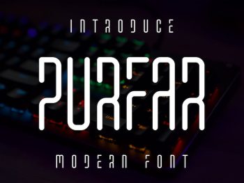 Purfar Font Yazı Tipi