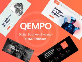 Qempo - Digital Agency Services HTML5 Template Yazı Tipi