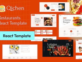 Qichen - Food & Restaurant React NextJs Template Yazı Tipi