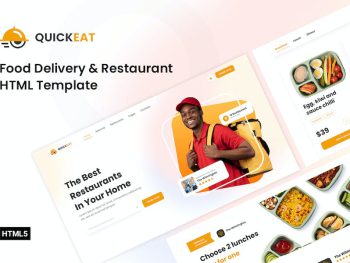 Quickeat - Food Delivery & Restaurant Template Yazı Tipi