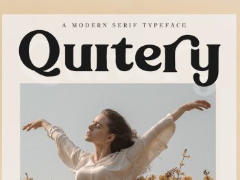 Quitery | a brand new serif Yazı Tipi