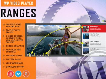 RANGES - Video Player With Multiple Intervals WordPress Eklentisi