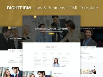 RIGHTFIRM - Law & Business HTML Template Yazı Tipi