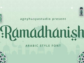 Ramadanish - Arabic Font Style Yazı Tipi
