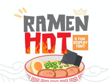 Ramen Hot Yazı Tipi