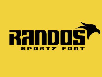 Randos - Sport Font Yazı Tipi