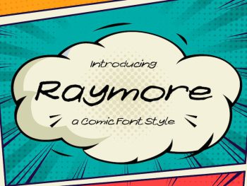 Raymore - A Comic Font Style Yazı Tipi