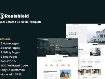 Realshield - Real Estate Full HTML Template Yazı Tipi