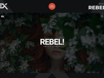 Rebel - Creative Portfolio Template Yazı Tipi