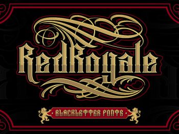 Red Royale – Blackletter Fonts Yazı Tipi