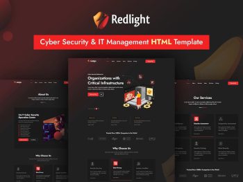 Redlight | Cyber Security & IT Management HTML Tem Yazı Tipi