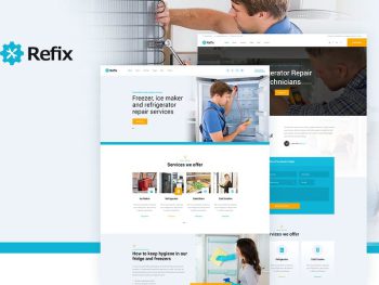 Refix - Fridge & Freezer Repair Company HTML Yazı Tipi